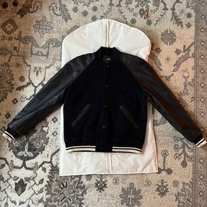 A.P.C. Kenickie Varsity Teddy Jacket